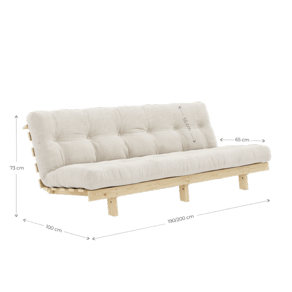Sofa LEAN raw sztruks - obrazek 4
