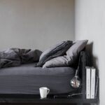 Łóżko PEAK BED black 160x200