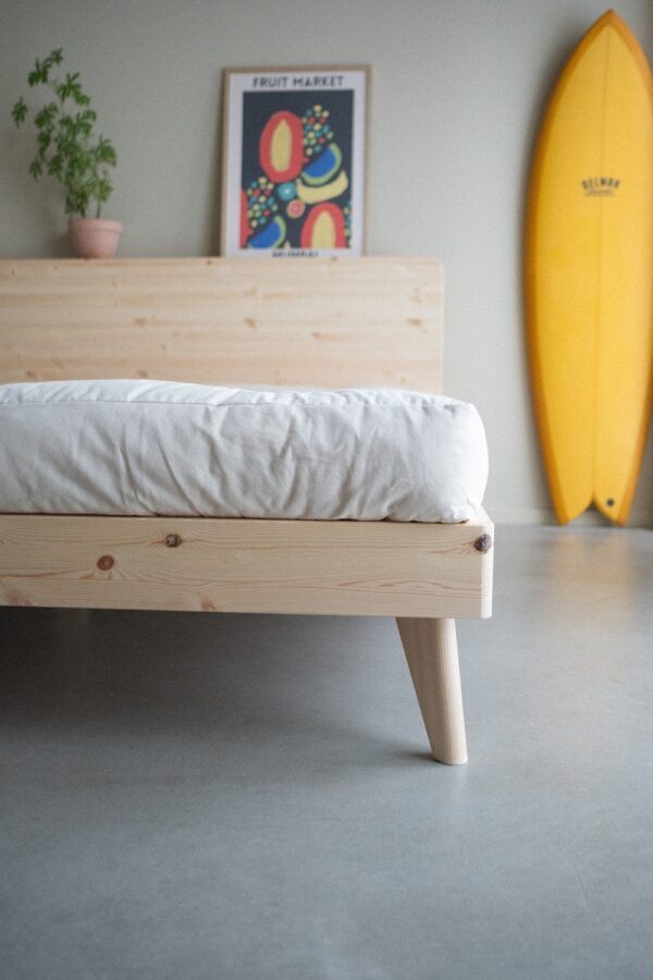 Łóżko RETREAT carob 160x200 - obrazek 12