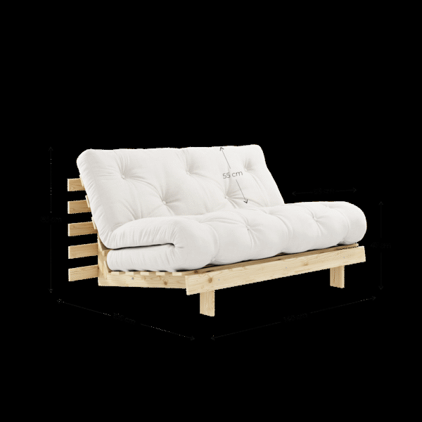 Sofa ROOTS 140 raw - obrazek 62