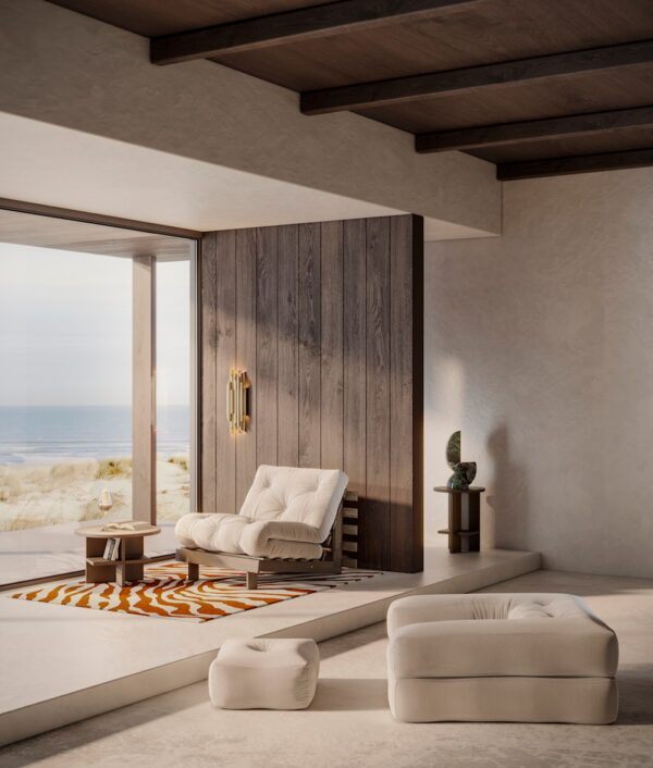 Sofa ROOTS 90 carob - obrazek 2