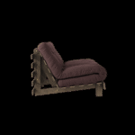 Sofa ROOTS 140 carob - obrazek 22