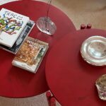 stolik kolorowy sticks wysoki