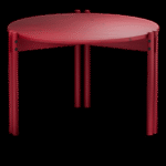 Stolik STICKS TABLE wysoki - poppy red