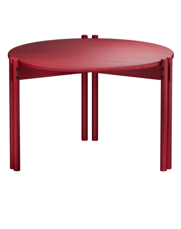 Stolik STICKS TABLE wysoki - poppy red - obrazek 1
