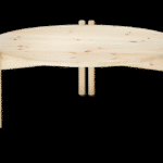 Stolik STICKS TABLE niski - natur