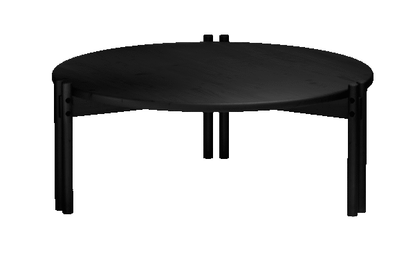 Stolik STICKS TABLE niski - black night - obrazek 1