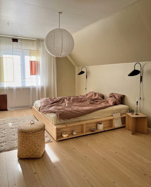 Łóżko ZIGGY BED natur 160x200 - obrazek 8