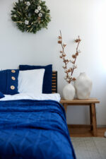 Narzuta Brytyjska LaManta granatowa 220x240 cm - obrazek 6