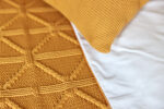 Narzuta Brytyjska LaManta musztardowa 220x240 cm - obrazek 4