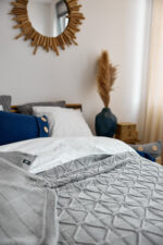 Narzuta Brytyjska LaManta szara 220x240 cm - obrazek 4