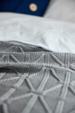 Narzuta Brytyjska LaManta szara 220x240 cm - obrazek 5