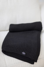 Pled BOHO LaManta czarny 130x160 cm - obrazek 3