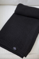 Pled BOHO LaManta grafitowy 130x160 cm - obrazek 3