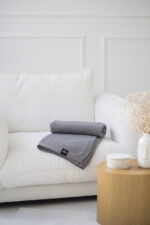 Pled BOHO LaManta szary 130x160 cm