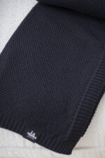 Pled PLECIONY LaManta czarny  130x160 cm - obrazek 4