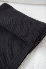 Pled PLECIONY LaManta grafitowy 130x160 cm - obrazek 4