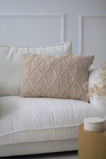 Poszewka Brytyjska Podłużna LaManta beżowa 40x60 cm