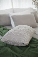 Poszewka Brytyjska Podłużna LaManta szara 40x60 cm - obrazek 4