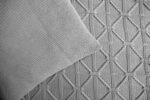 Poszewka Klasyczna Kwadratowa LaManta szara 50x50 cm - obrazek 4