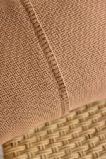 Poszewka Klasyczna  z przeszyciem LaManta karmelowa 40x60 cm - obrazek 3