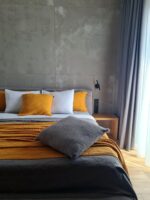 Poszewka ROMBY PODŁUŻNA LaManta musztardowa 40x60 cm - obrazek 5