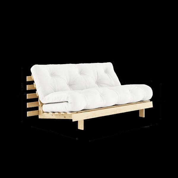 Sofa ROOTS 160 carob - obrazek 6