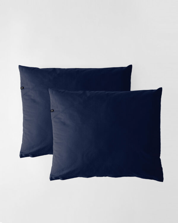 Poszewki na poduszki bawełniane PURE, HOP DESIGN (2 szt.) - przygaszony granat - obrazek 17