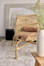 Pled Ozdobny LaManta Karmelowy 130x160 cm