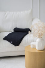 Pled ROMBY LaManta czarny 130x160 cm