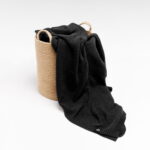 Pled ROMBY LaManta czarny 130x160 cm - obrazek 7