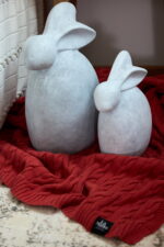 Pled Warkocz LaManta ceglasty 130x160 cm - obrazek 6