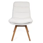 Krzesło JONATHAN z drewnianymi nogami - obrazek 2