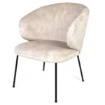 Krzesło STELLA CLUB z metalowymi nogami