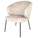 Krzesło STELLA CLUB z metalowymi nogami