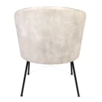 Krzesło STELLA CLUB z metalowymi nogami - obrazek 3