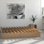 Łóźko ze sklejki bukowej TOJO V (90-180x200 cm)