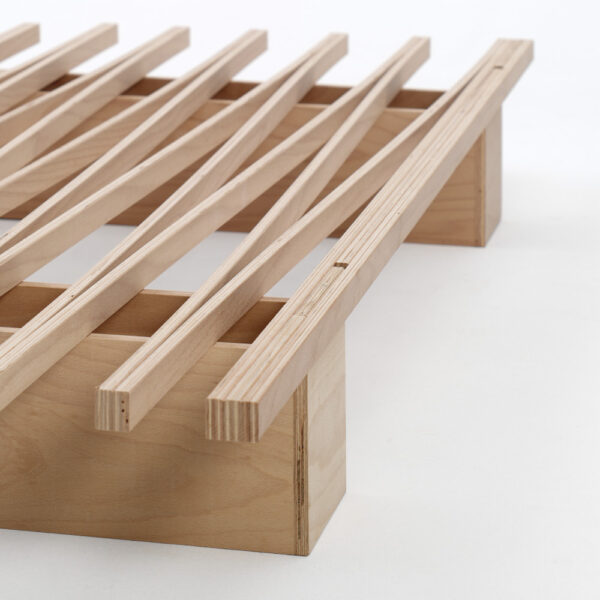 Łóźko ze sklejki bukowej TOJO V (90-180x200 cm) - obrazek 4