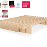 Łóźko ze sklejki bukowej TOJO PARLLEL 140x200