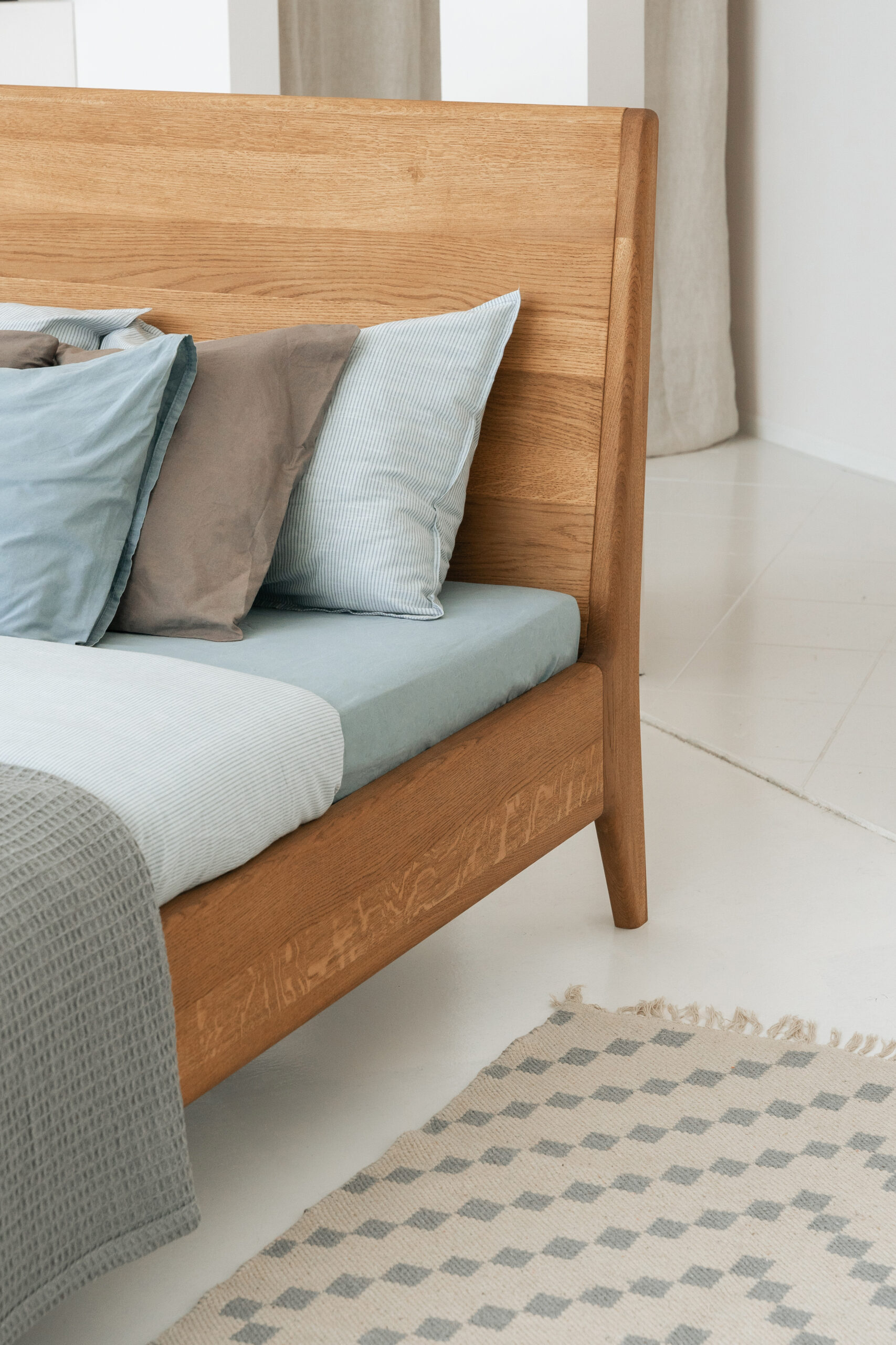 download Łóżko dębowe Este TAMM - obrazek 1