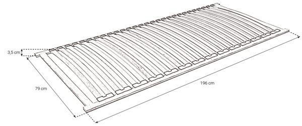 Stelaż pod materac UNO - obrazek 3