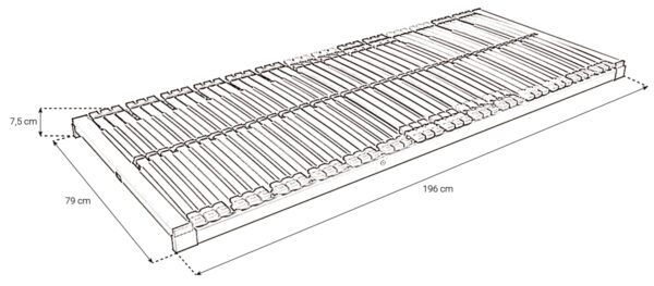 Stelaż pod materac Trioflex KF - obrazek 2