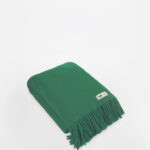 Koc wełniany YETI (butelkowa zieleń) HopDesign