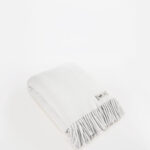 Koc wełniany YETI (perłowy biały) HopDesign