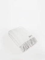 Koc wełniany YETI (perłowy biały) HopDesign