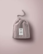 Prześcieradło z gumką PURE HopDesign – brudny róż