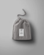 Prześcieradło z gumką PURE HopDesign – ciemno szare