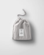 Prześcieradło z gumką PURE HopDesign – jasno szare