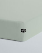 Prześcieradło z gumką PURE HopDesign – szałwiowa zieleń - obrazek 2