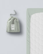 Prześcieradło z gumką PURE HopDesign – szałwiowa zieleń - obrazek 3